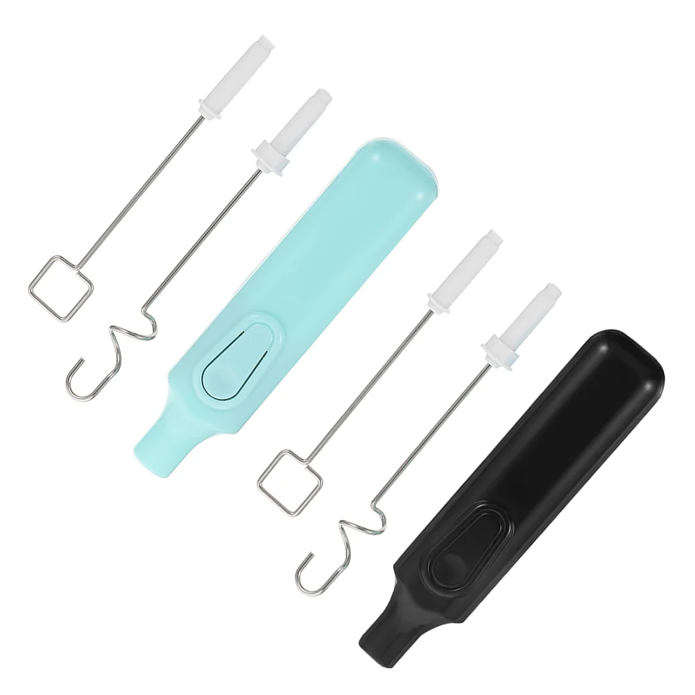 2Sets Handheld PaintBlending Mixer Langlebig EasyToClean Für Gouache Pigment Pulver Rühren Tragbare Labor Möbel