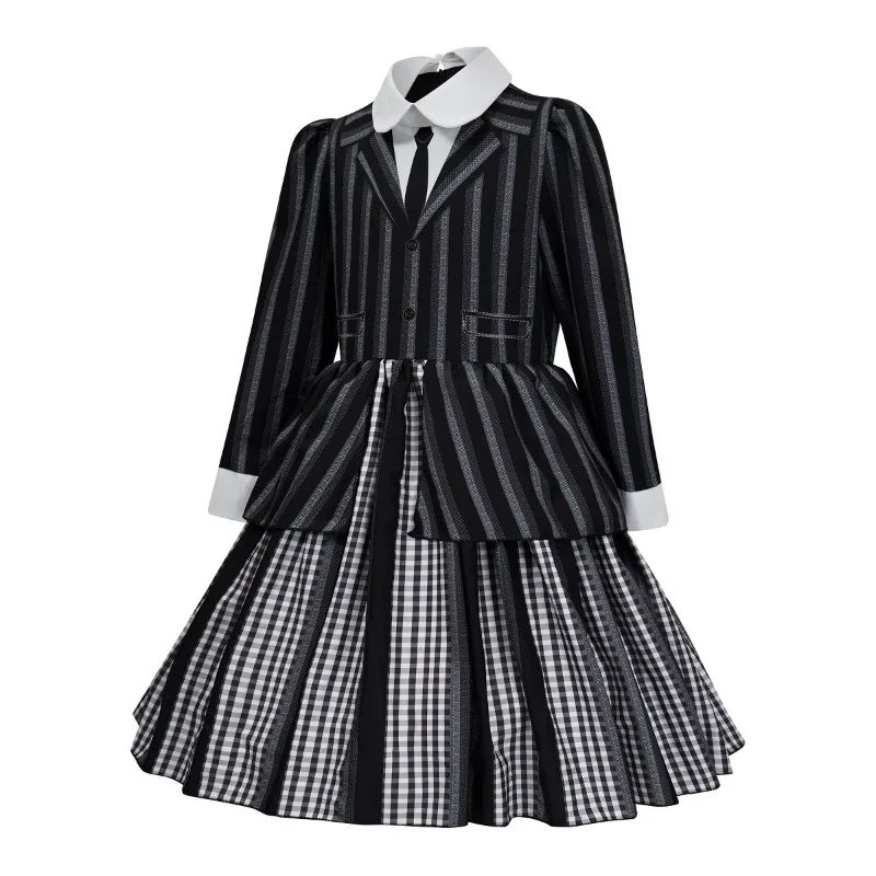 Children Halloween Cosplay Costume Girl's Cosplay Dress Carnival Party Dress Gothic-style Clothing New Year and Christmas Gifts