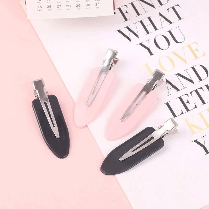 

10pcs/set No Bend Seamless Hair Clips Makeup Clip Washing Face Accessories Seamless Barrettes Salon Styling Fixed Accessories