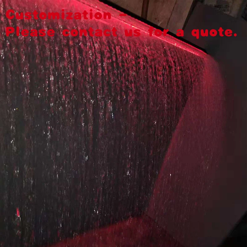 

custom.Wall Hanging Waterfall Waterblade Pond Decoration Rain Garden Curtain