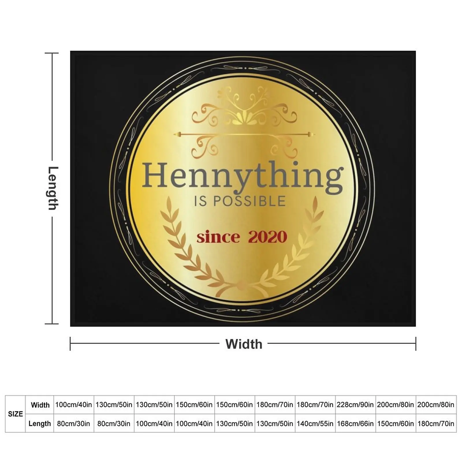 Medal For Hennything Is Possible Throw Blanket Furry Luxury Throw Camping Thins Blankets