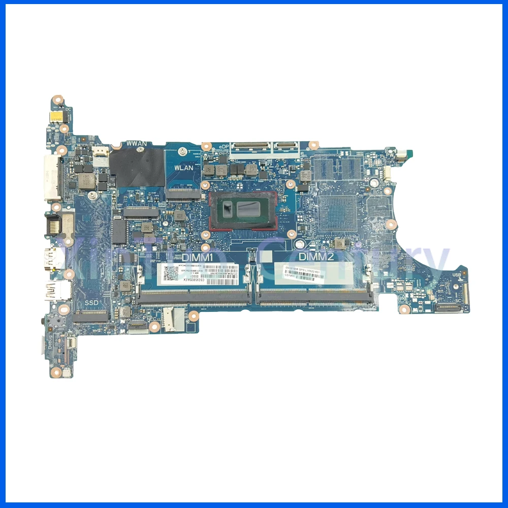 Imagem -06 - Placa-mãe Portátil com Núcleo hp Elitebook 840 g6 850 g6 I58265u I59365u I7-8565u 6050a3022501-mb-a01 L62759001 L62759601