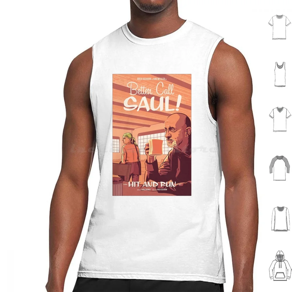 Better Call Saul Hit And Run Tank Tops Print Cotton Attorney Attorney At Law Better Call Saul Funny Lawyer Law Lawyer