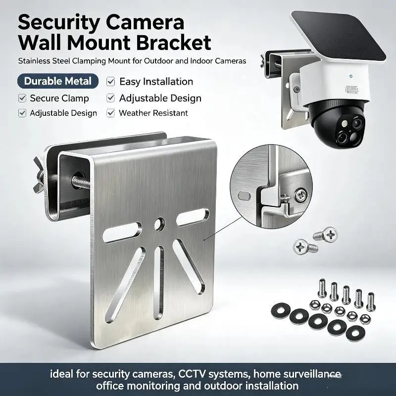 Metal Gutter Mount Bracket For E3044 Secure Your Solar Camera Gutter Mount Support Camera Surveillance