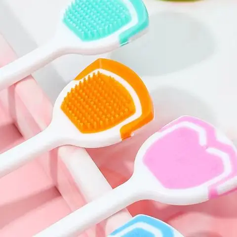 

1PCS Reduce Bad Breath Tongue Scraper, For Oral Care, Tongue Cleaners,Tongue Cleaning Tools For Adults