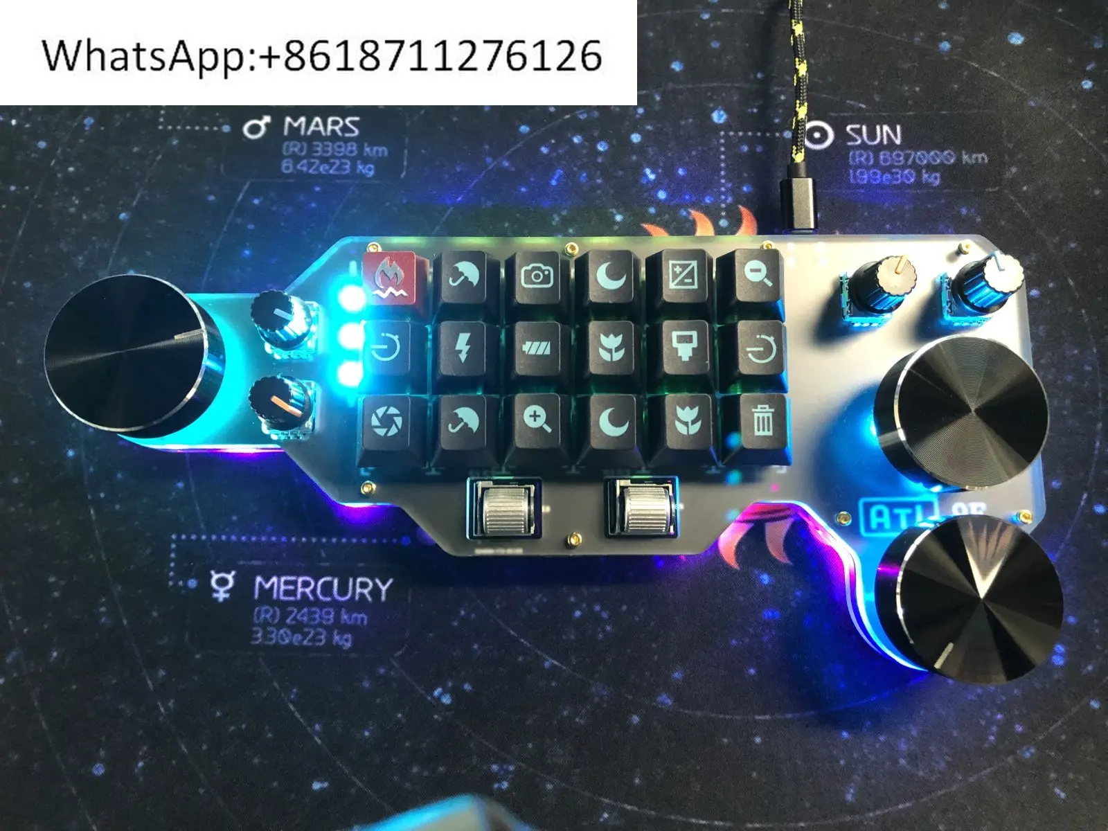 Drawing shortcut keyboard PR video clip 9e full key customization