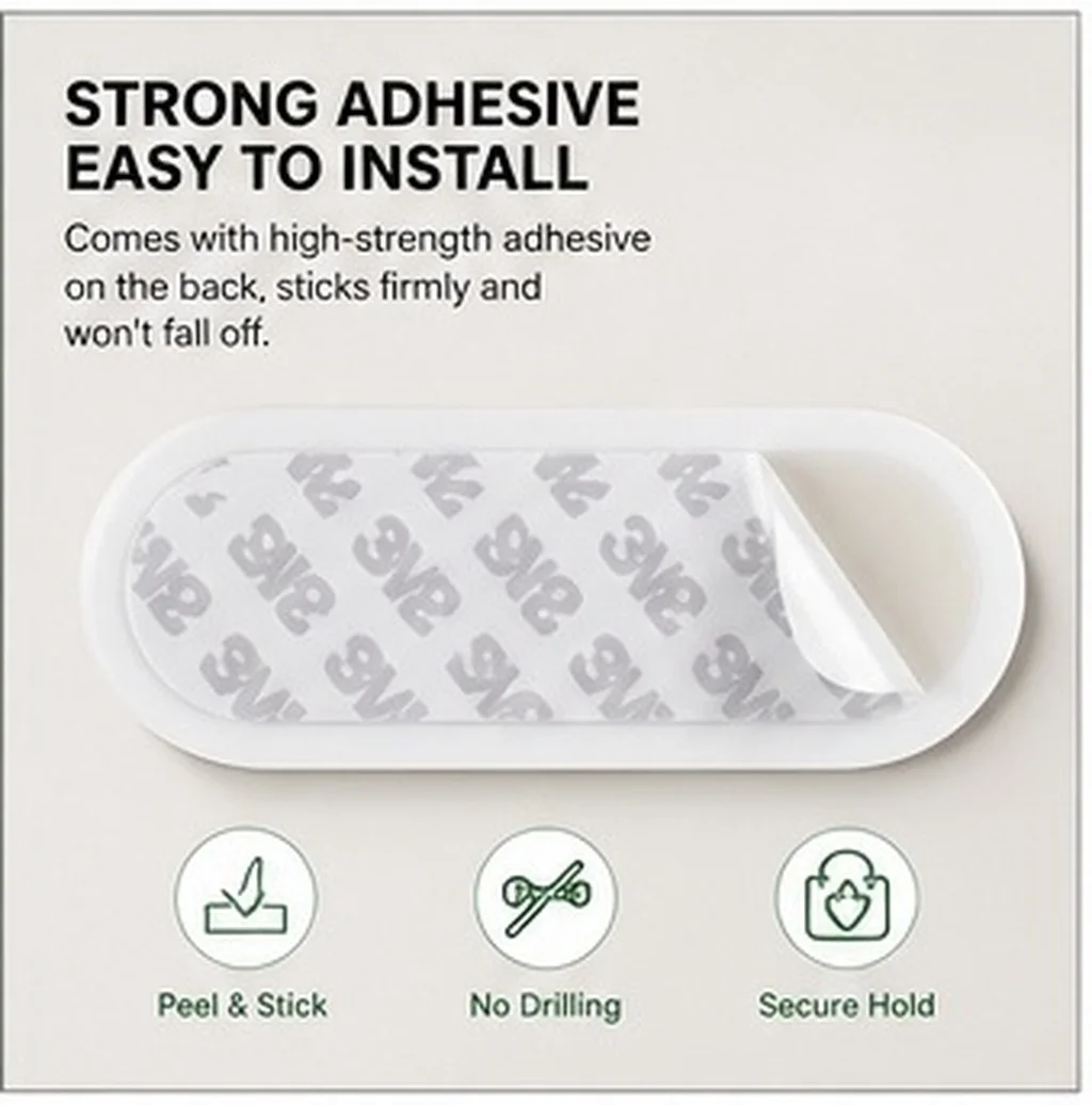 Vacant Occupied Slider Door Sign 10Cm X 4Cm Sturdy Organic Glass Privacy Indicator for Office Clinic Toilet Room Signs