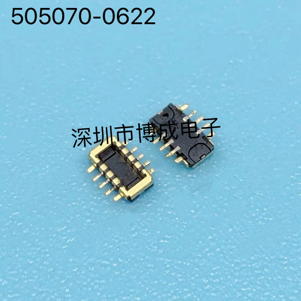 10-50 قطعة 100% جديد 505070-0622 5050700622 CONN PLUG 6POS 0.35 مللي متر SMD ذهبي #1