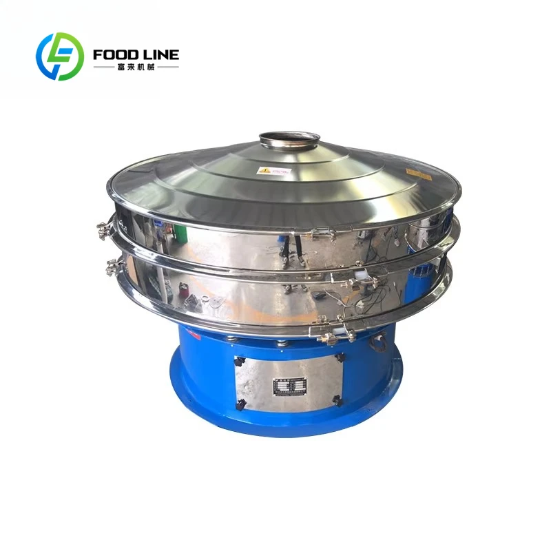 Vibrating Sieve Food Grade Vibro Sifter Equipment For Processing Flour Milk Powder Sugar Salt Granular Food Materials Customized
