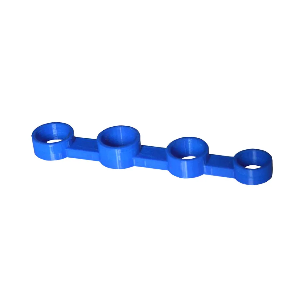 Finger Expansion Sleeves Guitar Trainer Tool Large Blue High Toughness Elastic Smooth Surface Piano Ukulele Bass Keyboard