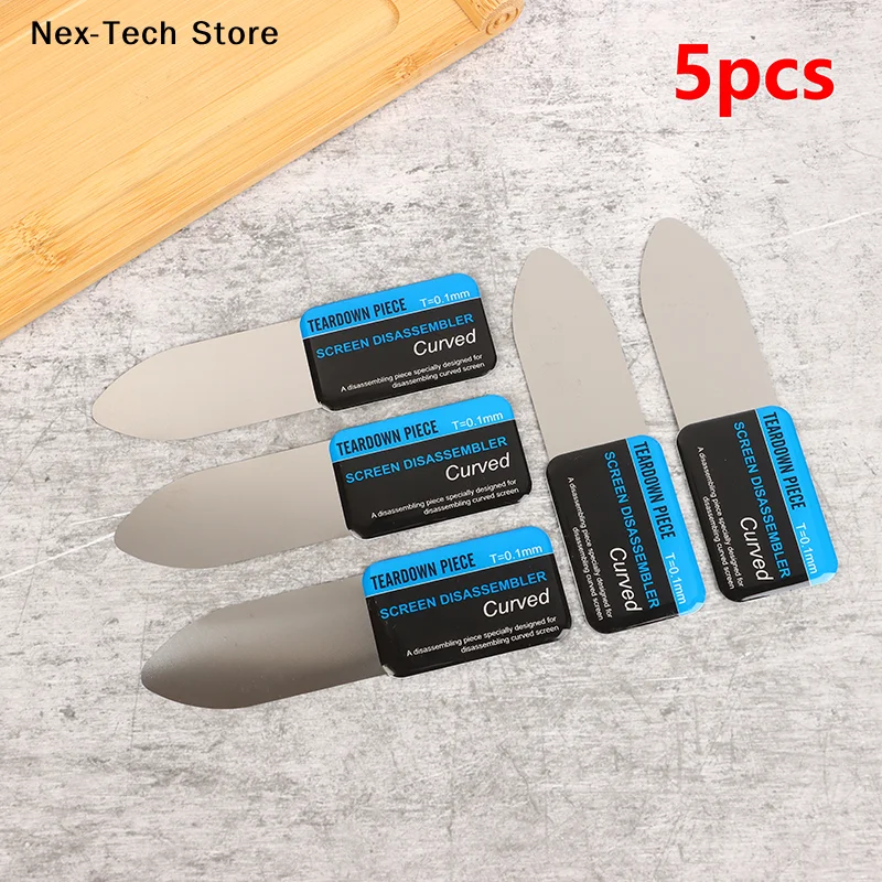 [NT]5Pcs Mobile Phone Case Disassembly Tablet Frame Disassembly Tool Screen Disassembly Sheet[NT]