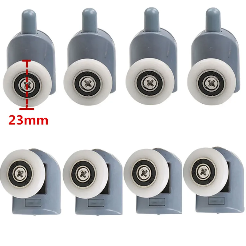 2pcs-8pcs/set Shower Rooms Cabins Pulley / Shower Room Roller /Runners/Wheels/Pulleys Diameter 20mm/22mm/23mm/25mm/27mm