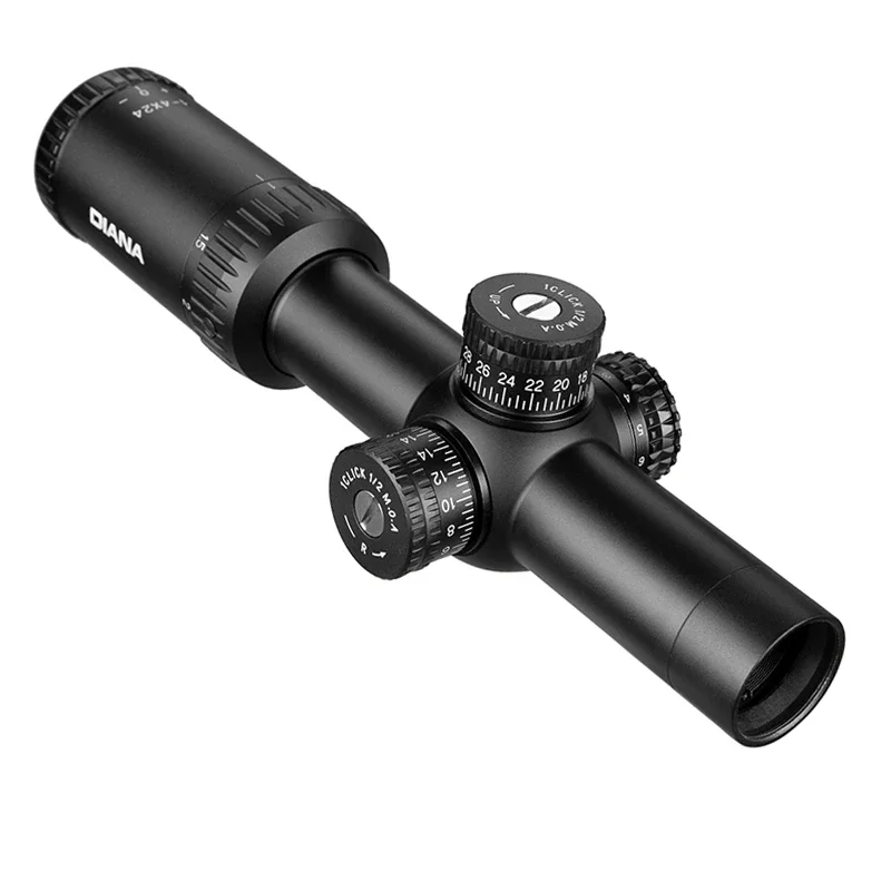 DIANA 1-4X24 SFP Optics sight Continental Zero Stope Outdoor sports Tactical hunting Scope