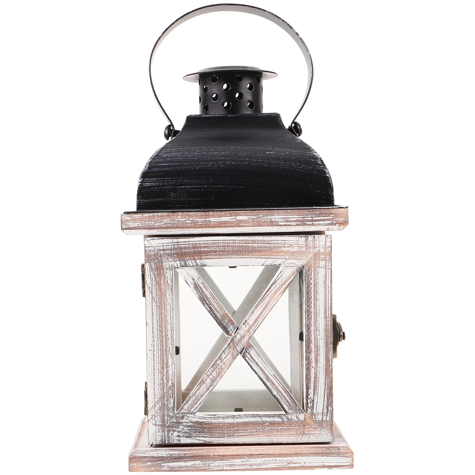 

Wooden Lantern Iron Art Stand Romantic Wedding Table Centerpiece Home Decor Desktop Ornament