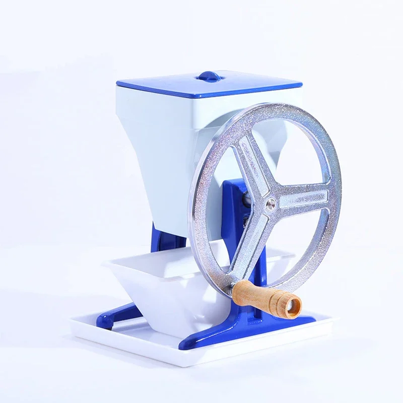 เครื่องบดน้ําแข็งแบบแมนนวล Hand Shake Ice Breaker เครื่องโกนหนวดน้ําแข็งสมูทตี้เครื่องบล็อกเครื่องโกนหนวด 2KG