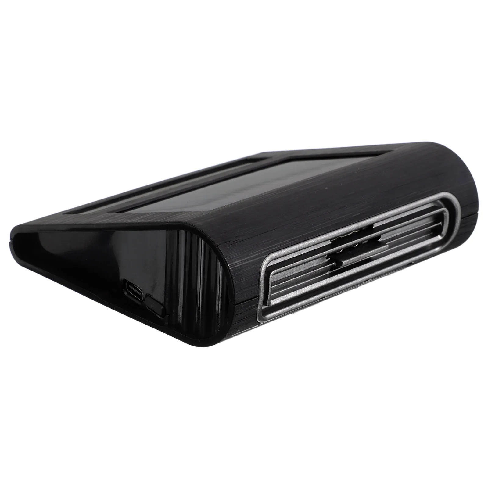 Air Purifier Portable Solar Powered Car Automatic Intelligent Sensing Quick Smoke Removal Compact Black Vehicle