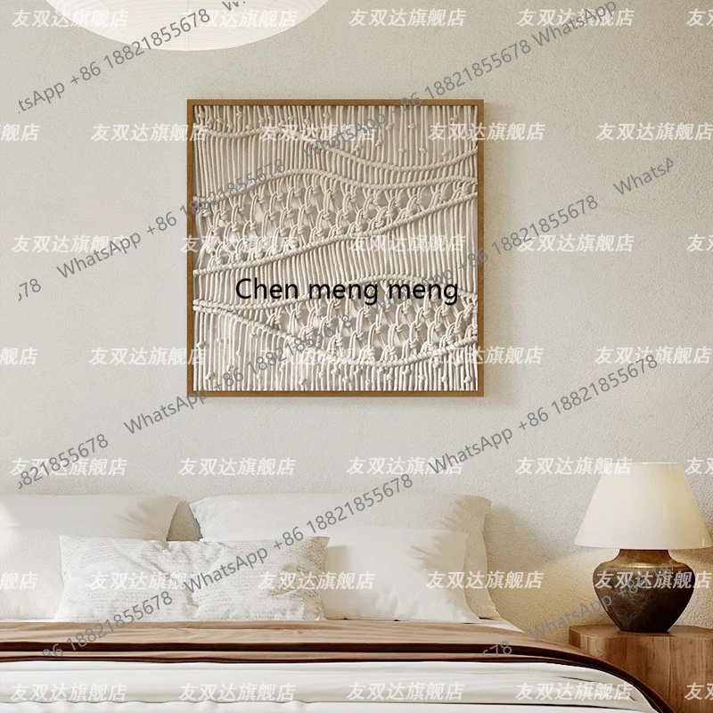 لوحة زخرفية للرياح الرملي من وابي، لوحة معلقة على الحائط مصنوعة يدويًا ثلاثية الأبعاد لخلفية غرفة المعيشة