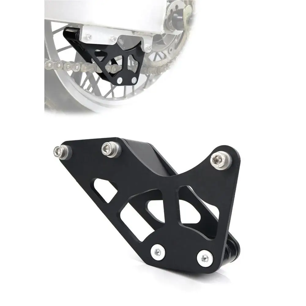 

Motorcycle Black Chain Slider Guide Guard Sprocket Chain Cover Protector Protection DR650 DR 650 1996-2024 2025 For Suzuki
