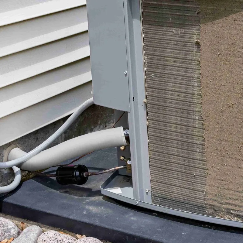 【LAST CHANCE】For Central Air Conditioning Mini Split Compatible AC Pipe Insulation Covers,Flexible White Gray Copper Line Sleeve