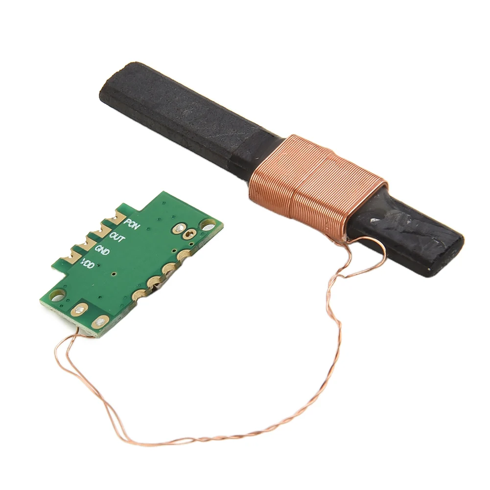 DCF77 For Radio Time Signal Receiver Module for Microcontroller Based Clocks with Data Pin T and Power Control Pin P1