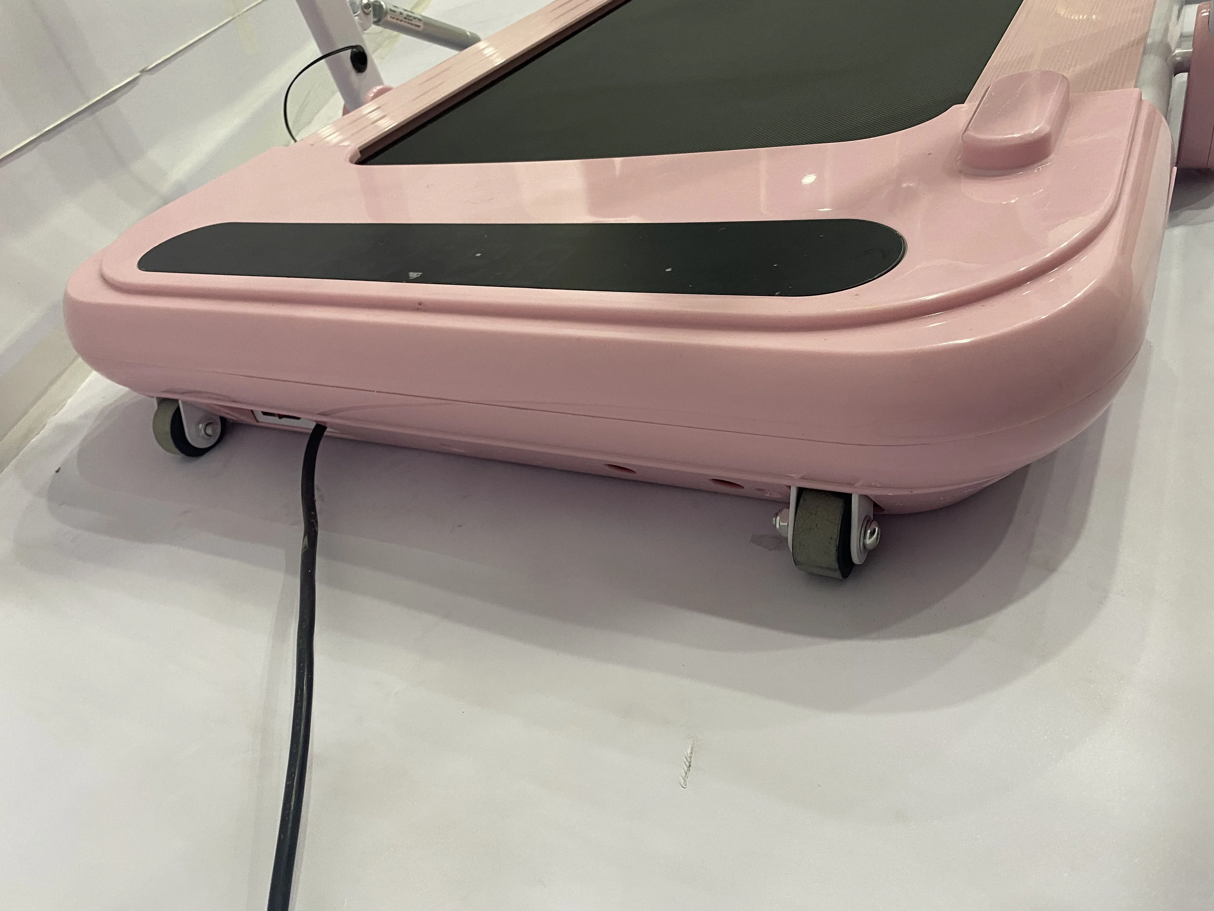 Tapis Roulant Électrique Pliant Rose pour Perte de Poids, Machine de Course, Équipement de bug astique à Domicile