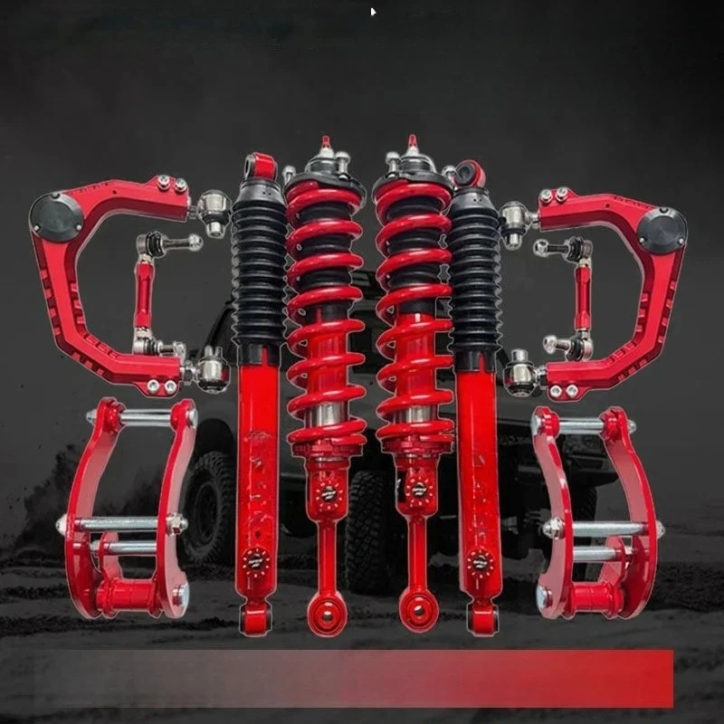 For SAIC Maxus T60/70/90/D90/Maxus Deliver 9 Starlight Pickup Truck 2-inch Lift Coilover Adjustable Shock Absorbers Springs
