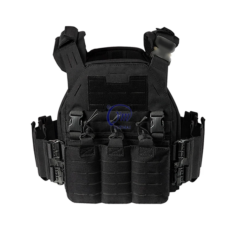 Custom 1000d Oxford Stof Security Quick Release Molle Plaat Drager Tactisch Vest