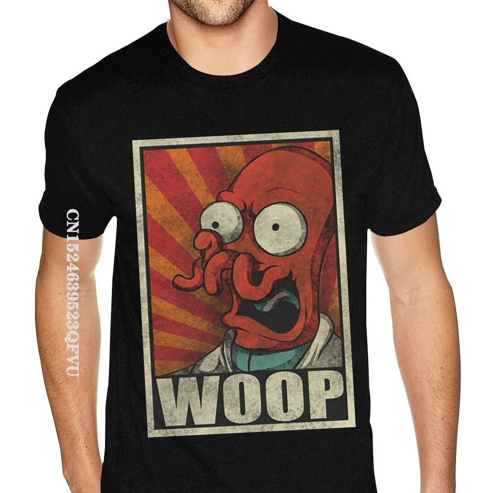 Hilarious Woop Zoidberg Photo T-Shirt Men Kawaii Tee Shirts Gift Tshirts Tops Shirt for Men Wholesale Cotton Street T Shirt