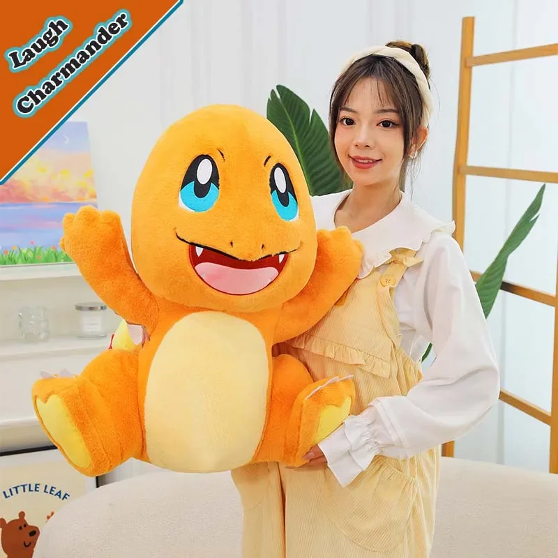 Pokemon Charmander Pluszowe zabawki Nowy Pokémon Anime Plushie Dolls 35/70cm Kawaii Poduszka Królik Wypchane prezenty świąteczne dla dzieci