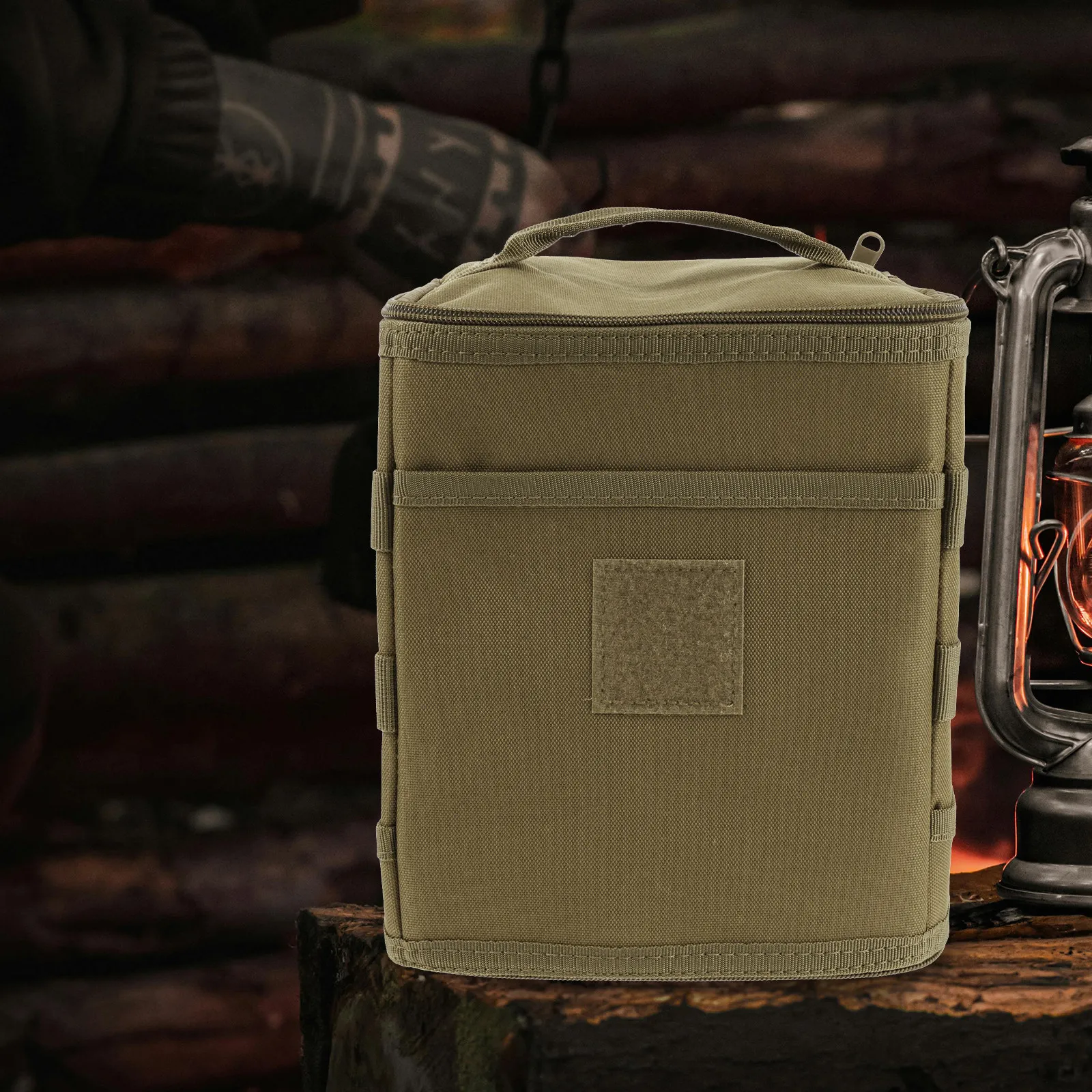 

Portable Camping Stove Gas Cylinder Storage Bag Secure Seal Design Lightweight Outdoor Picnic Air Tank Carry Case Multipurpose