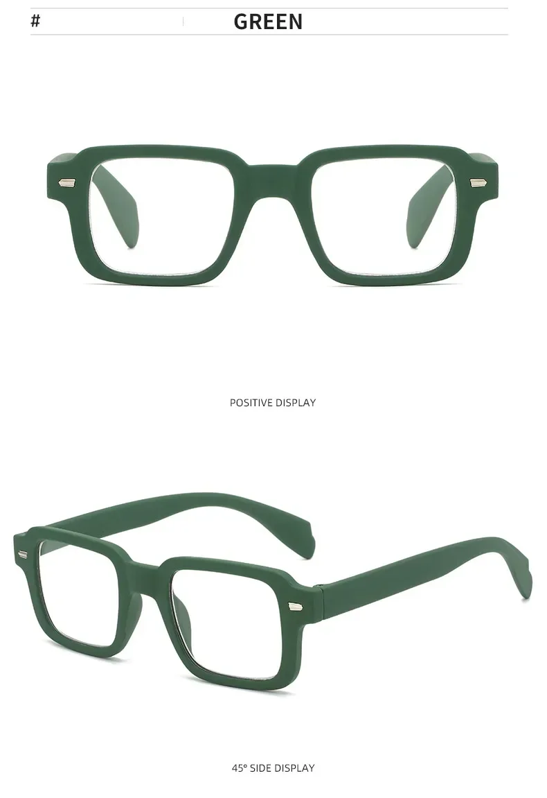 Presbyopie-Lesebrille, Unisex, Retro-Stil, leicht, UV-Schutz, für Männer und Frauen, täglicher Gebrauch – Detail 15