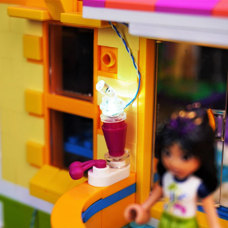 Maßgeschneidertes Premium-LED-Lichtset zum Selbermachen für Lego 41748 (nur LED-Licht, ohne Blockmodell). Betonen Sie Ihre Lieblingsbauten