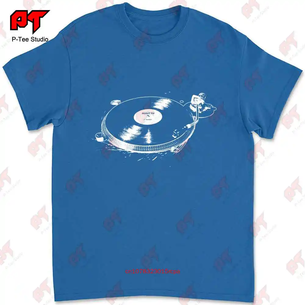 Turntable Art Dj Classic Hip Hop Technics 1200 Mpc Mixer Vinyl Record T-shirt Tee 3ZOQ