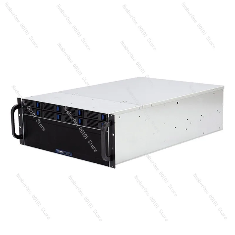 Office Business 8 Bay Hot Swap Server Chassis Multi Drive Storage Case for AI GPU Desktop Workstation Portable Computer Cabinet