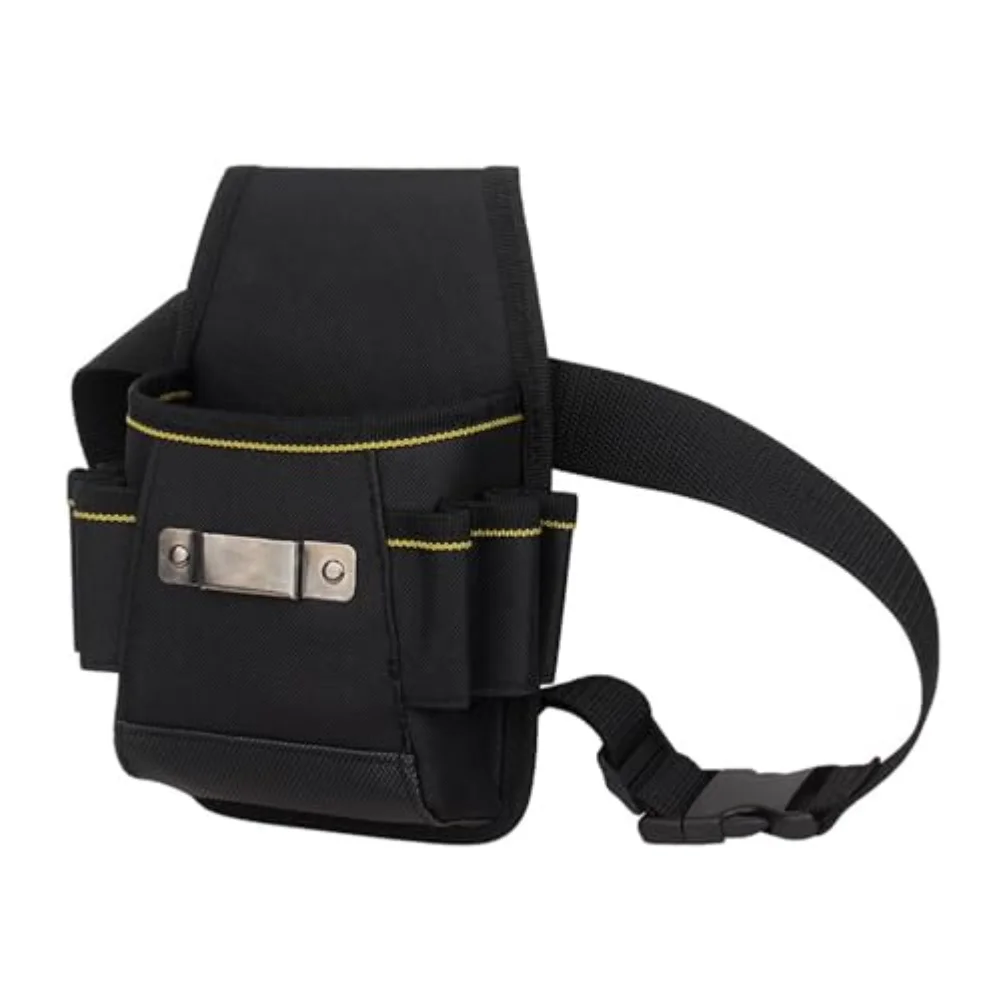 Lightweight Work Waist Bag for Small Tools - 15.5x6x24cm Size with Sturdy Stitching and Tear Construction Lightweight