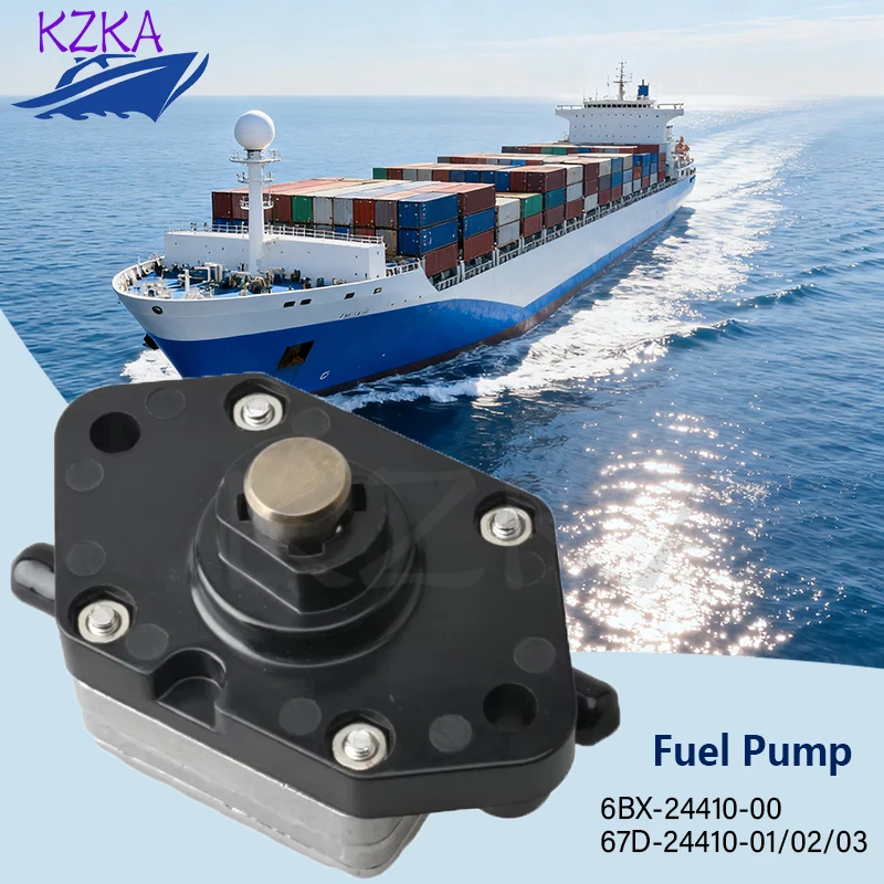 

for YAMAHA Fuel Pump 6BX-24410 F4 F5 F6 4HP 5HP 6HP Boat Motor 6BX-24410-00 67D-24410-01/02/03 Engine Engine Replaces Parts
