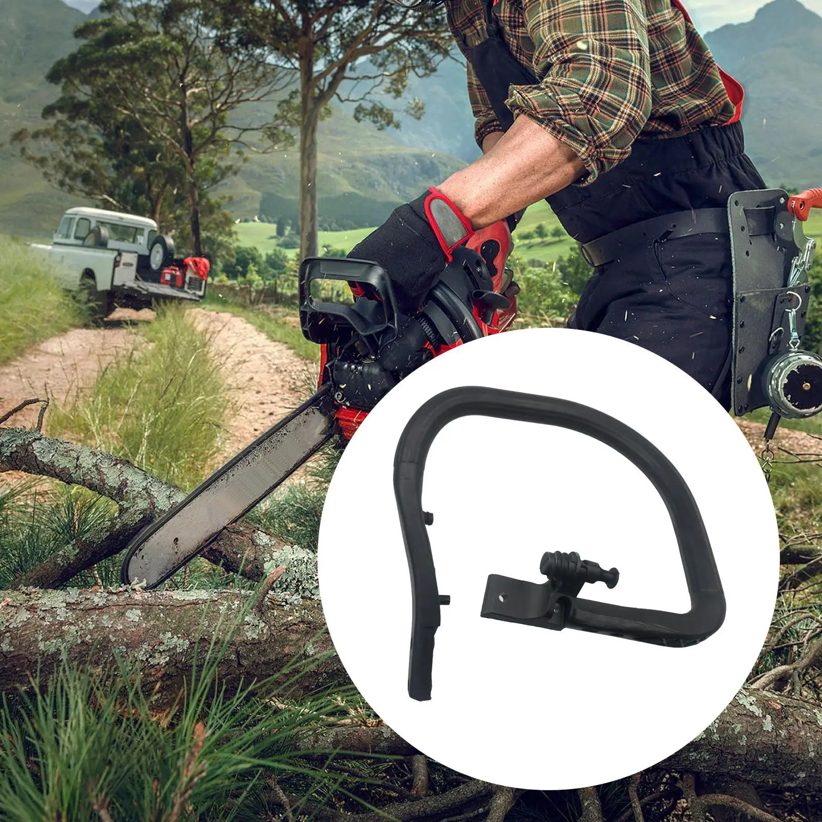 

Совместимый с рулем велосипеда металлический аксессуар для прямой замены, простая установка, черный цвет