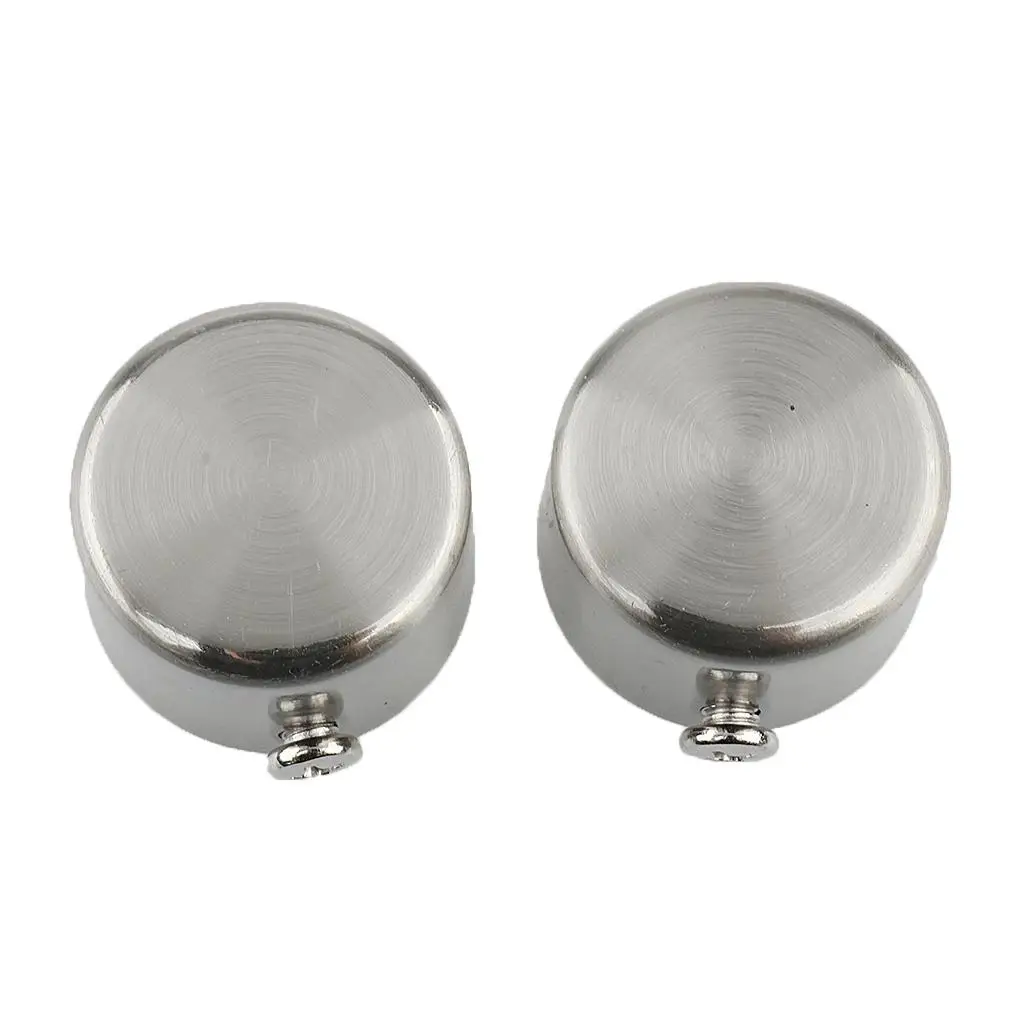 Pair Metal Curtain Rods Finials Caps for 28mm Curtain Rods Recess Wall Bracket Rail Support Window Curtain Accessories
