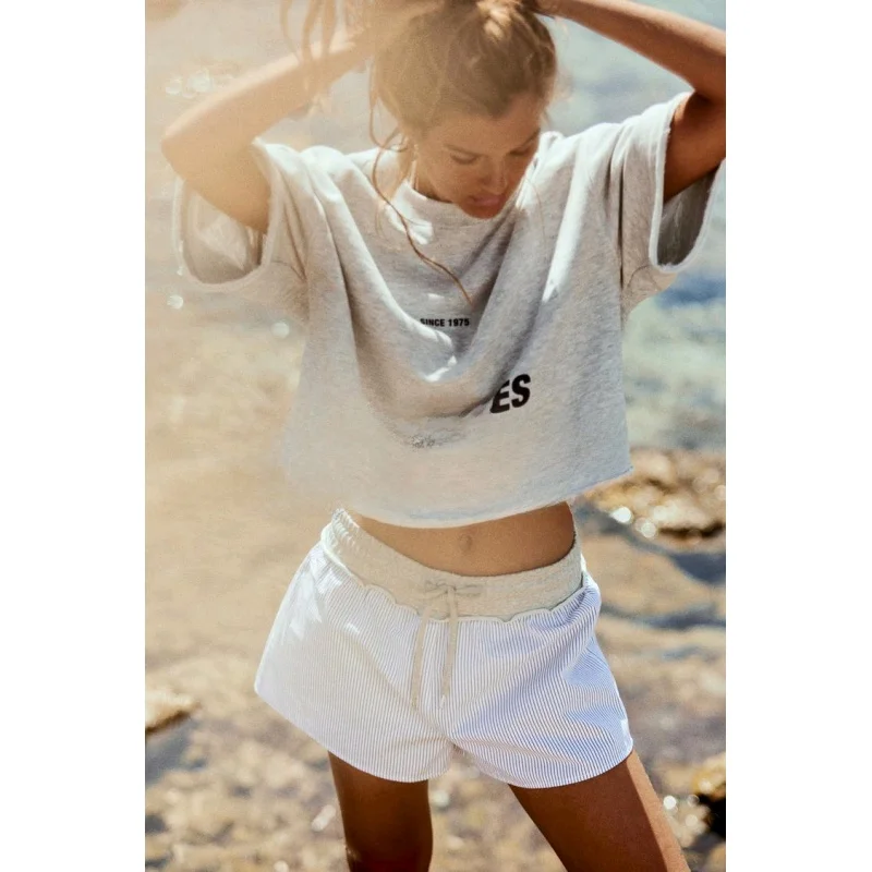 

Весенняя новая круглая толстовка с принтом Ne ort Sve, полиэстер Blend ort orts Faion Set для молодых женщин в возрасте 8–25 лет