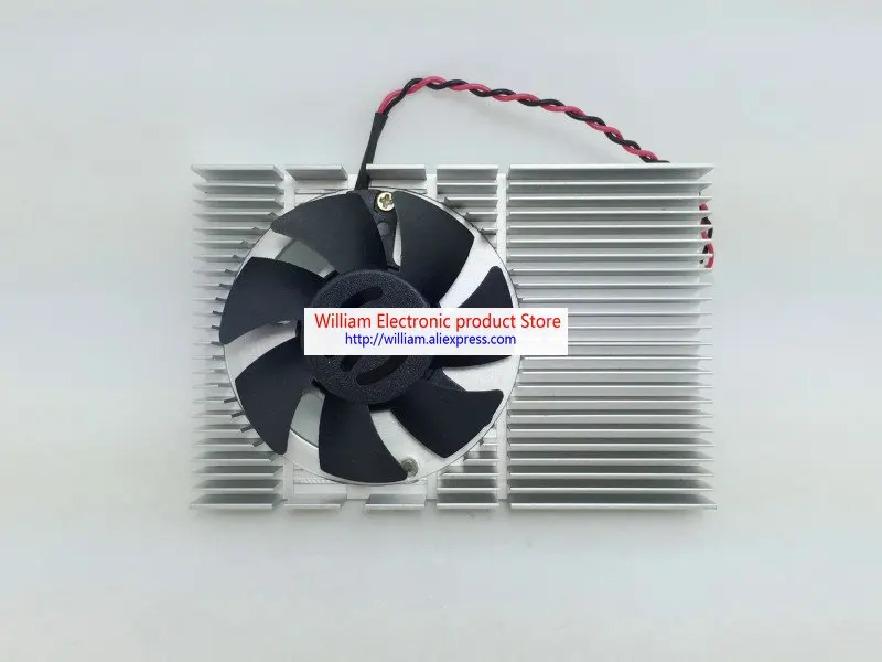 New Radiator Cooler for ZOTAC 9400gt Geforce 9500 GT Video Card  Pitch 43x43MM