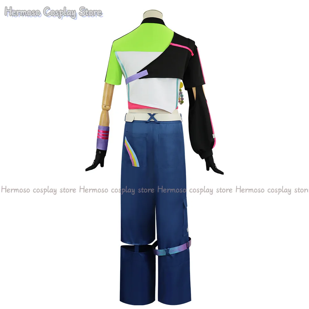 Customized Ensemble Stars Hibiki Wataru/Shino Hajime/Shiina Niki/Nito Nazuna 10th Anniversary PM6 Game Suit Cosplay Costume view 4