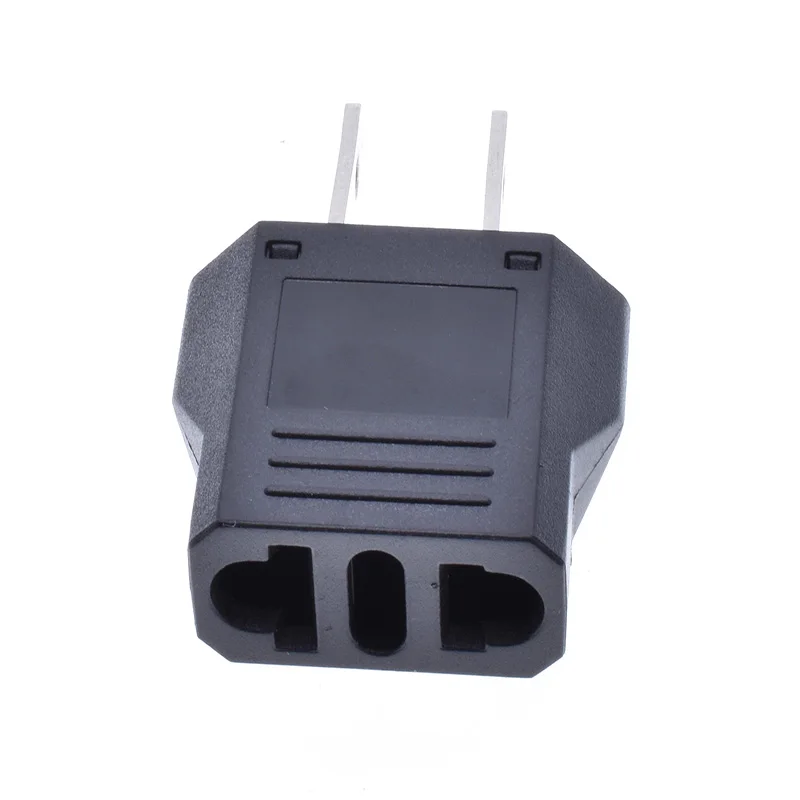 5pcs/lot BX-9121-1 Non-standard two-flat American adapter plug US to Australia US to Europe with hole European to US