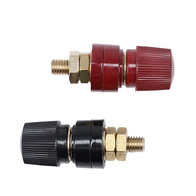 M5 M6 M8 M10 Wire Binding Post Thread Screw Black Red Lithium Battery Weld Inverter Clamps Power Supply Connect Terminal Splice