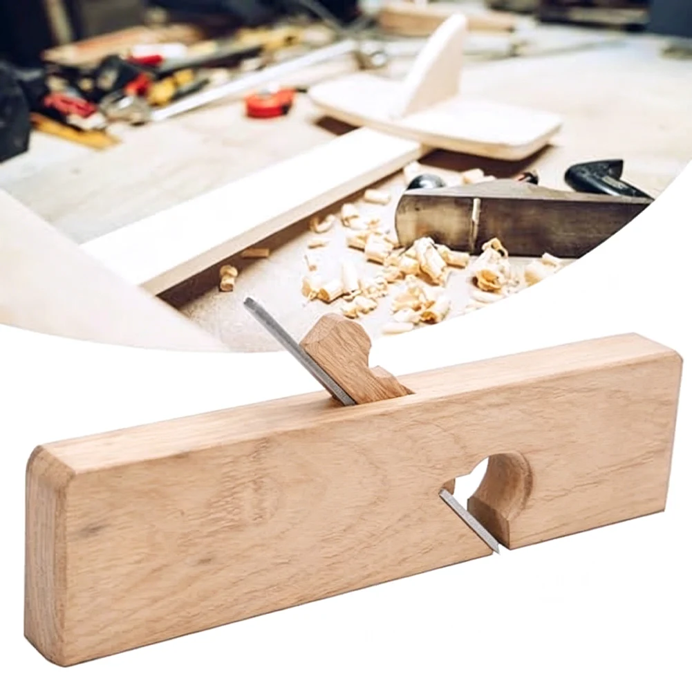 Precision Woodworking Plane: Pear Wood With Wide For Smooth Woodworking Finishing And Polishing Step Edges Hand Tool Kit