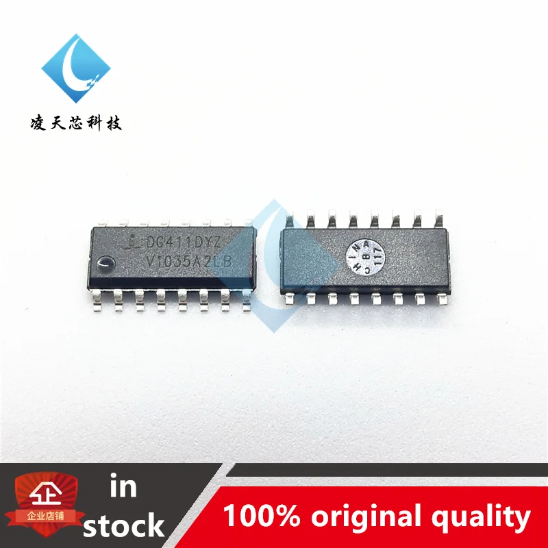 5PCS DG411DY DG411DYZ SOP-16 Analog Switch IC