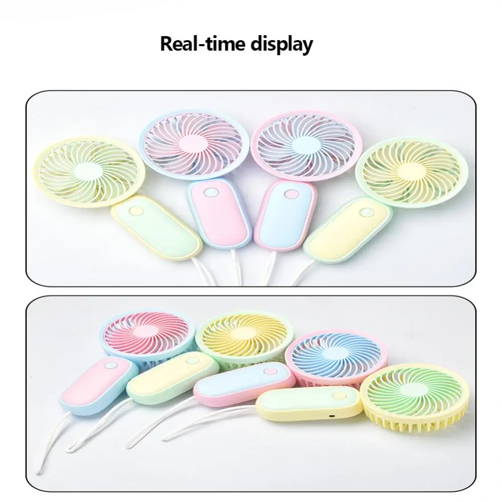 1/3/5PCS Cooling Small Personal Cool  Fan New Mini Lanyard Handheld Handheld Fan Office Fan High Quality Portableffice O