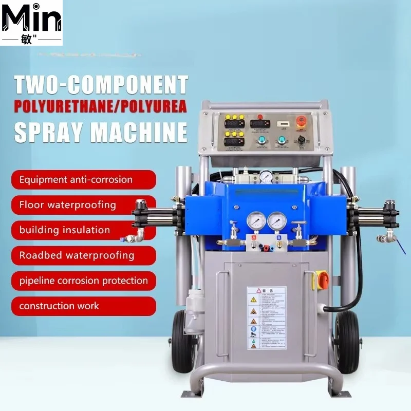AH3500L CE Certified Hydraulic Portable Polyurethane Foam Spray Insulation Machine Polyurea Coating Sprayer