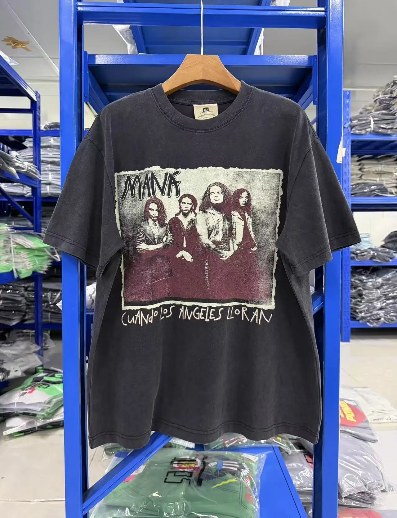 New Summer Vintage Pattern Printed Washed Cotton Casual Short Sleeve High Street Loose Fashion Fashion Oversize Men T-shirt