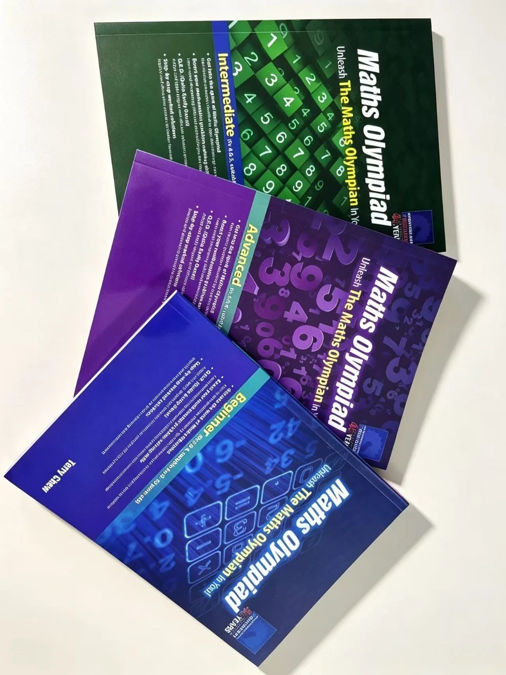 5 sets of SAP Mathematics Olympiad Primary School Mathematics Thinking Training and Practice Mathematics Problem English Books