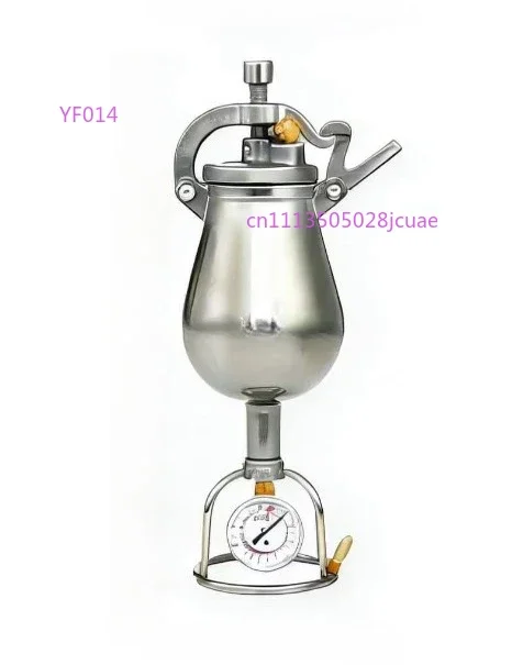 Manual Hand Popcorn Maker 328ML Open Fire Puffer for Corn & Puffed Rice